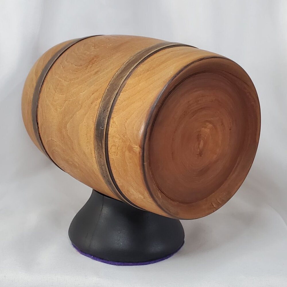 Crown Royal Wooden Whiskey Barrel Cask *DISPLAY ONLY* Bar Decor Man Cave Gift - Picture 7 of 11
